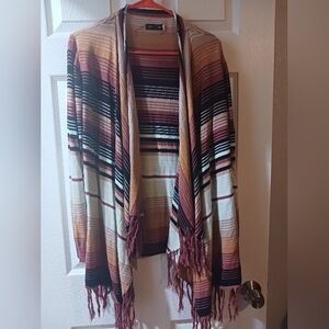 Volcom multi colored cardigan